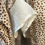 FASHION JACKSON THE DROP WOMENS POLKA DOT TAN AND BROWN MIDI DRESS SIZE SMALL Photo 9