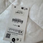 ZARA NWT  STRAPLESS LINEN BLEND TOP Photo 3