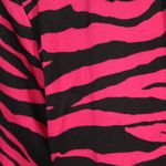 The Andamane Brandy Pink & Black Zebra Print Mini Wrap Dress Size M Photo 11