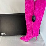 INC Hot Pink‎ Boots Knee Photo 3