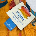 Farm Rio  Anthropologie Maxi Dress One Shoulder Cut Out Floral‎ Print L Photo 1