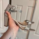 David's Bridal Glitter Heels Photo 0