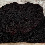 Maggie McNaughton vintage velvet maroon w/gold embroidery button up blazer 24W Red Photo 14