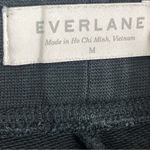Everlane  Black Wash High Rise Joggers, Size Medium Photo 2
