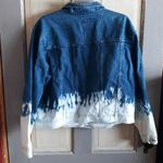 Baccini  Bleach Dip Dyed Denim Jacket Photo 3