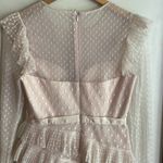 BCBGMAXAZRIA  Pleated Tulle Mini Dress in Regal Champagne Photo 8