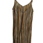 ZARA Pleated Wide-Leg Jumpsuit Small Photo 1