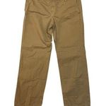 Gap Y2K Khaki Pants Women’s Size 12 Straight Leg Camel Tan Trousers Photo 0