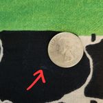 Banana Republic Navy and Green Floral Print Scarf Size 42 X 42 Photo 6