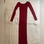 Forever 21 NWOT  red sweater maxi dress Photo 2