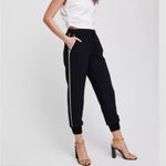 Wilfred ‎ Aritzia Buffon Black White Side Stripe Women M Casual Pants MSRP:$128 Photo 3