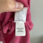 J. Jill Knit Sweater Linen Blend Woman’s S Pink Boat Neck Tunic 3/4 Sleeve Photo 5