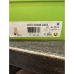 Sam Edelman  Ivette Sesame Suede Side Zipper Square Toe Block Heel Boot‎ Size 9.5 Photo 6