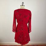 Madewell  Wrap-effect Floral-print Mini Dress Photo 5