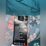 Free People  Floral Flare Pants - Teal and Orange Photo 2