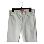 Lilly Pulitzer  Jeans Women 8 White Cotton High Rise Ankle Pants‎ Preppy Coastal Photo 3