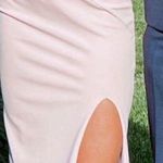 Revolve Blush One Shoulder Maxi Dress Photo 2