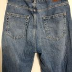 ZARA  distressed ripped‎ jeans medium wash women's size 8 buttonfly high rise Photo 11