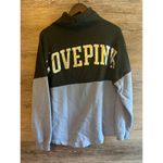PINK - Victoria's Secret Pink Victoria Secret Pullover high neck sweater Love Pink Gray purple Photo 7