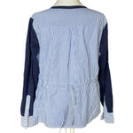 Vineyard Vines Women's  Blue & White Striped Long Sleeve Shirt Size M Photo 1