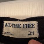 Free People We The Free Bare With Me Denim Mini Skirt Women’s Black Size 24 Photo 6