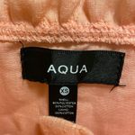 AQUA Bloomingdale's Pink Tiered Ruffled Long Sleeve Mini Dress Size XS Photo 1