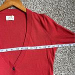 Levi's Levi’s Orange Lightweight Cardigan Casual Small Photo 3