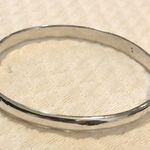 Sterling Silver  Spring Closure Locking Clasp Closure Bangle Bracelet Photo 6