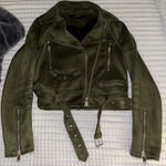 ZARA  Moto Jacket Biker Suede  Photo 0