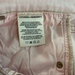 Citizens of Humanity Elsa Misrise Slim Fit Crop Pink Jeans Photo 10