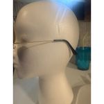 Vintage Oversized Round Teashade Sunglasses // Gold Metal Frames with Gold Refle Yellow Photo 1