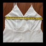 Forever 21 white sleevesless dress/romper. Size Medium Photo 8