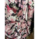 Bardot Womens Dress Size 12 Mini Floral Black Ruffle Samara Rose Garden NEW Photo 11