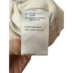 Akris Punto Silk Blend Sleeveless Top Size 6 White Knit V neck Stretch #AAmbe Photo 3