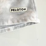 Peloton  Tie Dye Drawstring Athleisure Sweat Pant Terry Cloth Shorts Size Medium Photo 3