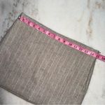 Mango Selection Pinstripe Italian Fabric Wool Micro Mini Skirt Photo 12