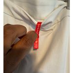 Spanx  Stretch Cotton Ankle Pants Women’s Large White Pull-On Slim Straight Photo 2