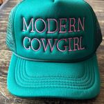 Modern Cowgirl Embroidered Trucker Hat Photo 0