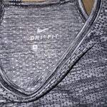 Nike Gray and Black Fitted Backless Tank Top Photo 2