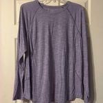 Tek Gear Drytek Long Sleeve Heathered Lilac Shirt 2X Photo 0