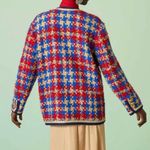 Gucci  Lame Check Wool Tweed Jacket size IT 46 Photo 2