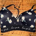 Victoria's Secret Victoria’s Secret Pink Daisy print no wire 32D bra Photo 0