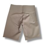 Loft  Women's Size M Taupe Biker Shorts Wide Waistband Pull-On NWOT Photo 1