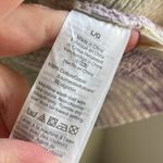 Madewell Tie-Dye Puff-Sleeve Sweater (Sz L) Textured Cotton Mockneck Photo 5