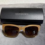 Burberry Elegant Tan Sunglasses Photo 8