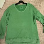 Aerie Green Crewneck Pullover Photo 0