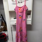 Free People  Rosie Posie Midi Dress Small Photo 1
