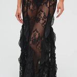 For Love & Lemons  Shirley Lace Maxi Dress Photo 3