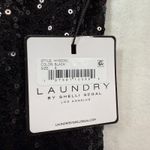 Laundry by Shelli Segal NWT Laundry Shelli Segal 8 Black Sequin Sleeveless Minidress Cocktail Party Sexy Photo 7