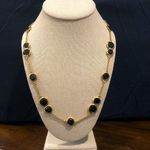 Kate Spade Gold Tone & Black Crystal 32” Necklace Photo 13
